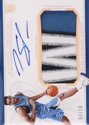2015 National Treasures #101 Rookie Patch Auto - Gold /10