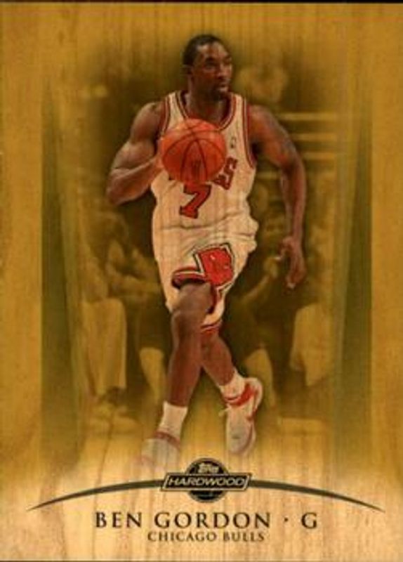 Ben Gordon 2008 Topps Hardwood #24 Maple /175 RAW