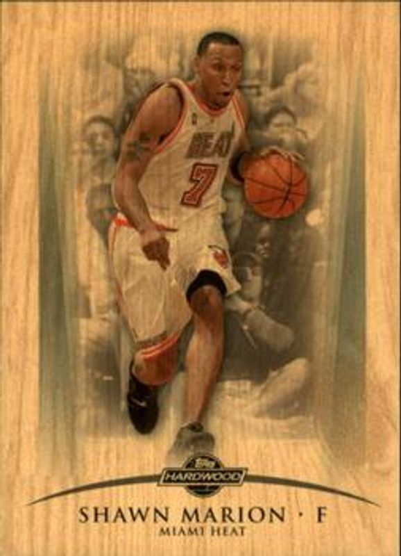 Shawn Marion 2008 Topps Hardwood #51 Hardwood /299 RAW