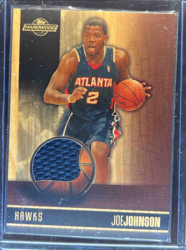 2008 Topps Hardwood #HR-JJ Relics Mahogany /50