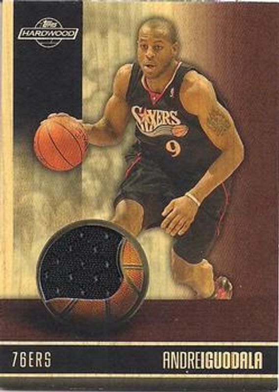 2008 Topps Hardwood #HR-AIG Relics Mahogany /50