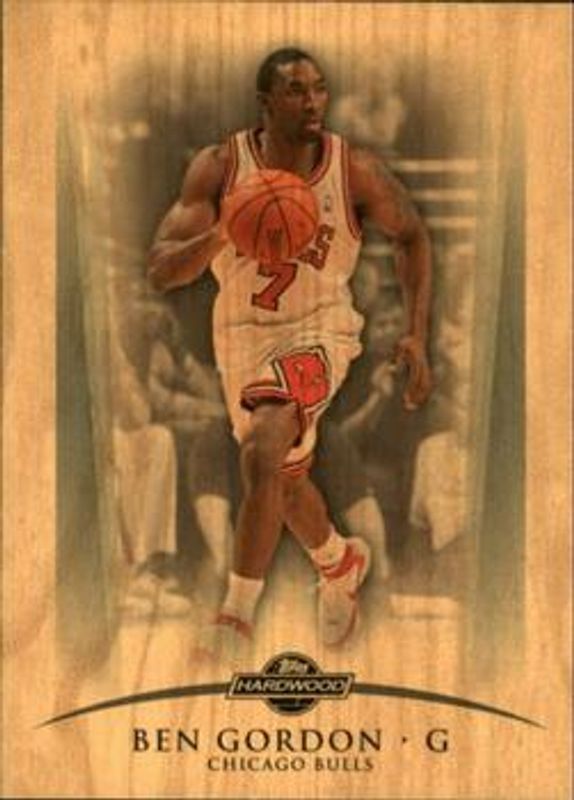 Ben Gordon 2008 Topps Hardwood #24 Hardwood /299 RAW