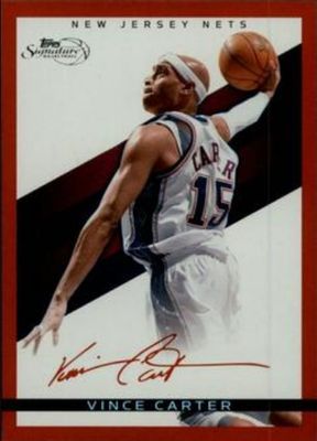 2008 Topps Signature #TS-VC Facsimile Red /869