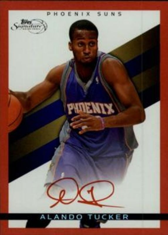 2008 Topps Signature #TS-ATU Facsimile Red /869