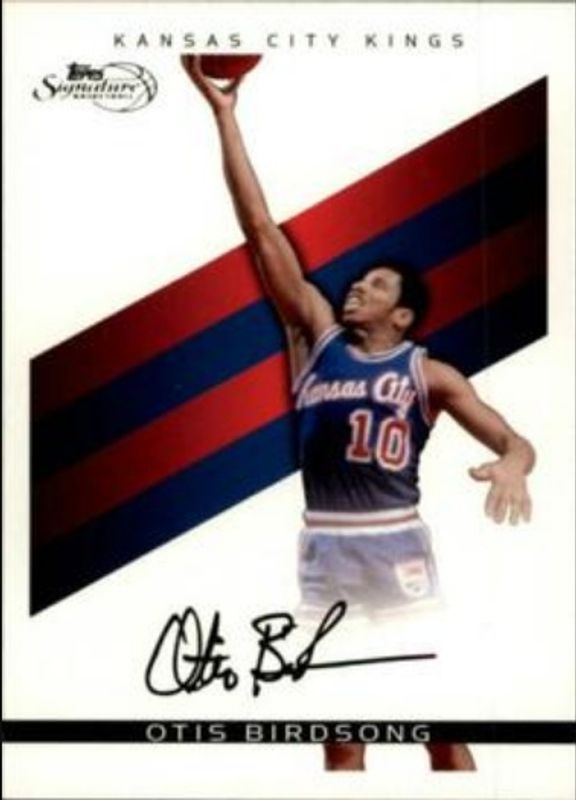 Otis Birdsong 2008 Topps Signature #TS-OB Facsimile Black /289 RAW