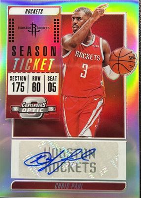 2018 Contenders Optic #VT-CPL Veteran Season Ticket Autographs