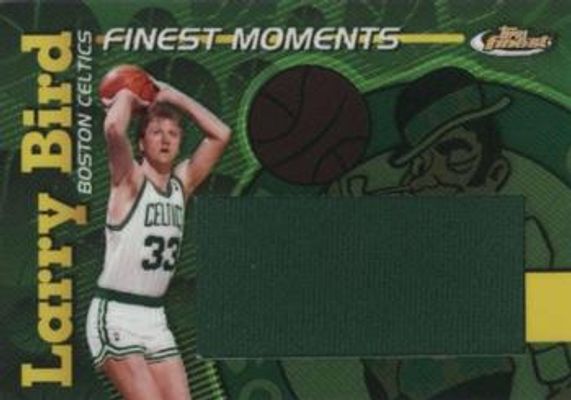 2006 Topps Finest #LB Finest Moments Relics Refractor /499