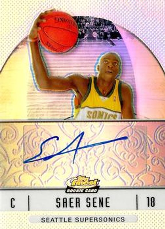 2006 Topps Finest #54 Rookie Autographs Refractor /129