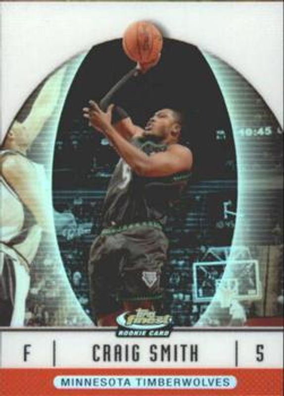 Craig Smith 2006 Topps Finest #60 Refractor /399 Rookie RAW