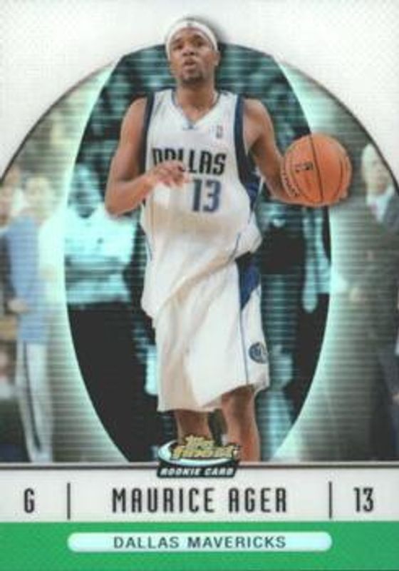 2006 Topps Finest #95 Green Refractor /199