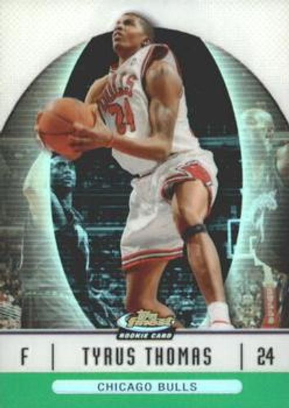 2006 Topps Finest #81 Green Refractor /199