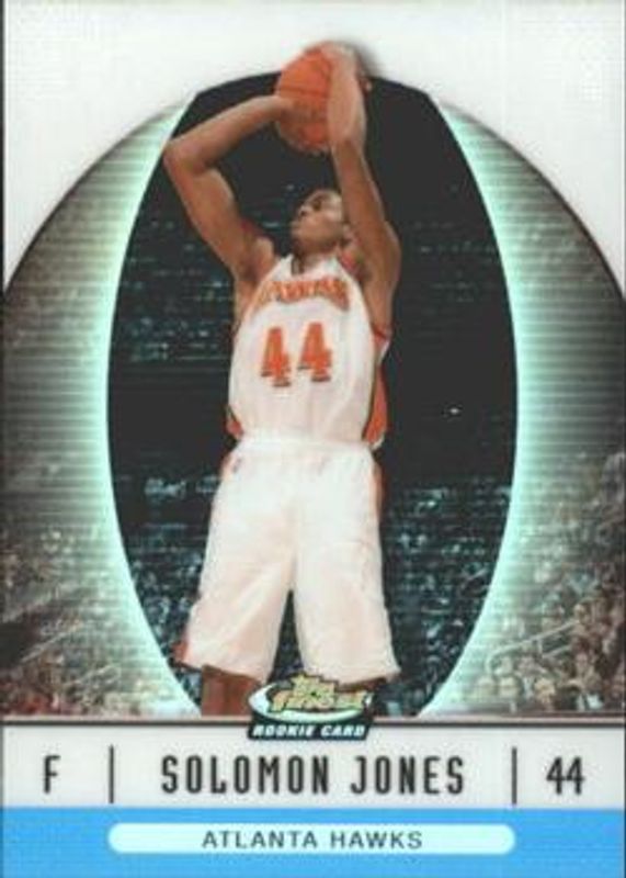 Solomon Jones 2006 Topps Finest #91 Blue Refractor /299 Rookie RAW
