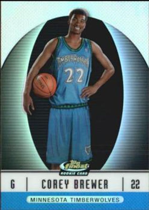 2006 Topps Finest #107 Blue Refractor /299