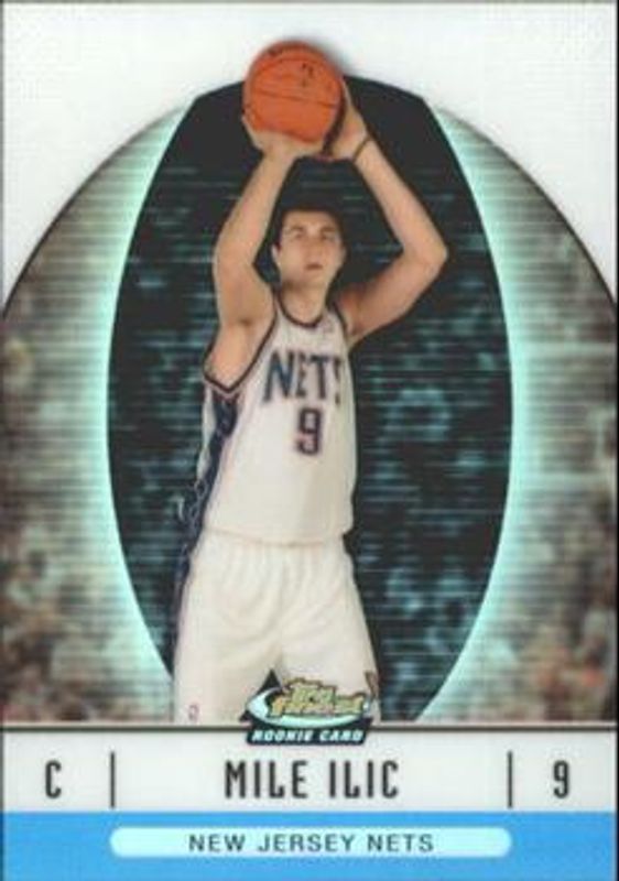 Mile Ilic 2006 Topps Finest #57 Blue Refractor /299 Rookie RAW