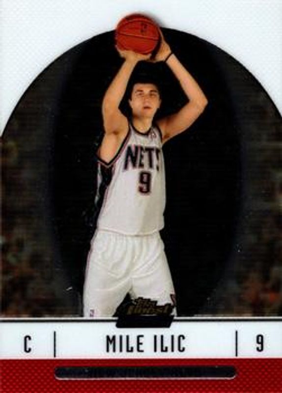 Mile Ilic 2006 Topps Finest #57 Base /539 Rookie RAW