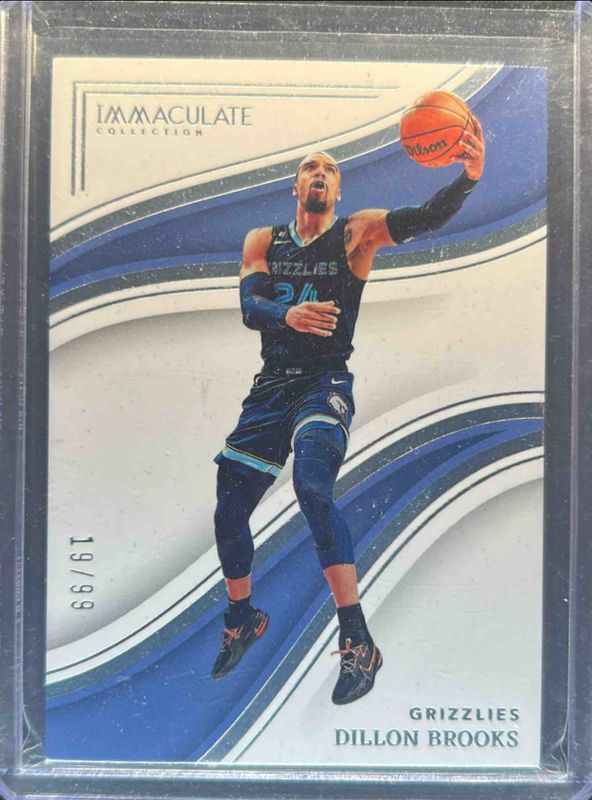 Dillon Brooks 2022 Immaculate #37 Base /99 RAW