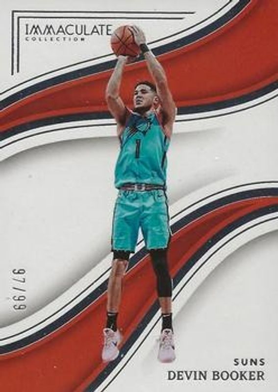 Devin Booker 2022 Immaculate #39 Base /99 RAW