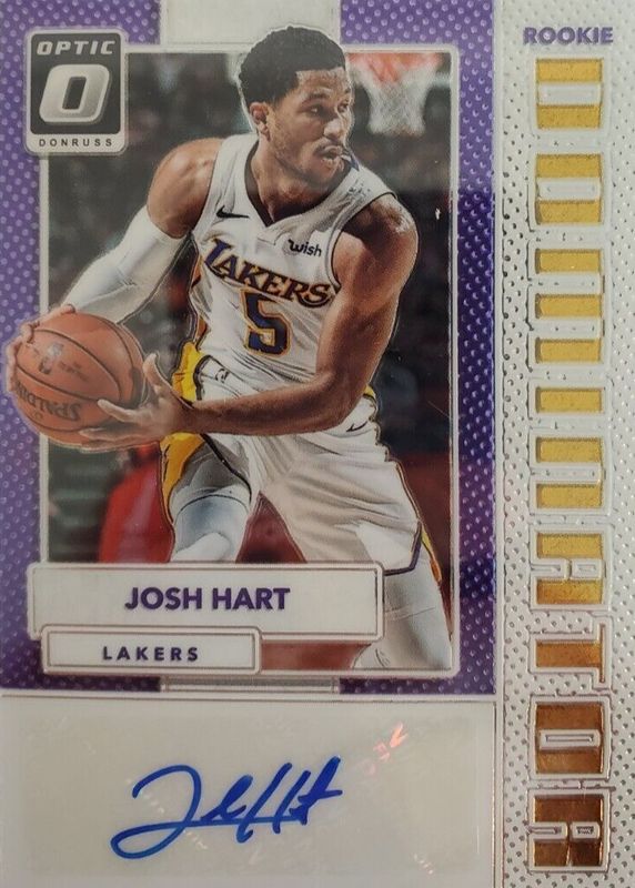 Josh Hart 2017 Optic #RD-JHR Rookie Dominator Signatures /49 PSA 10