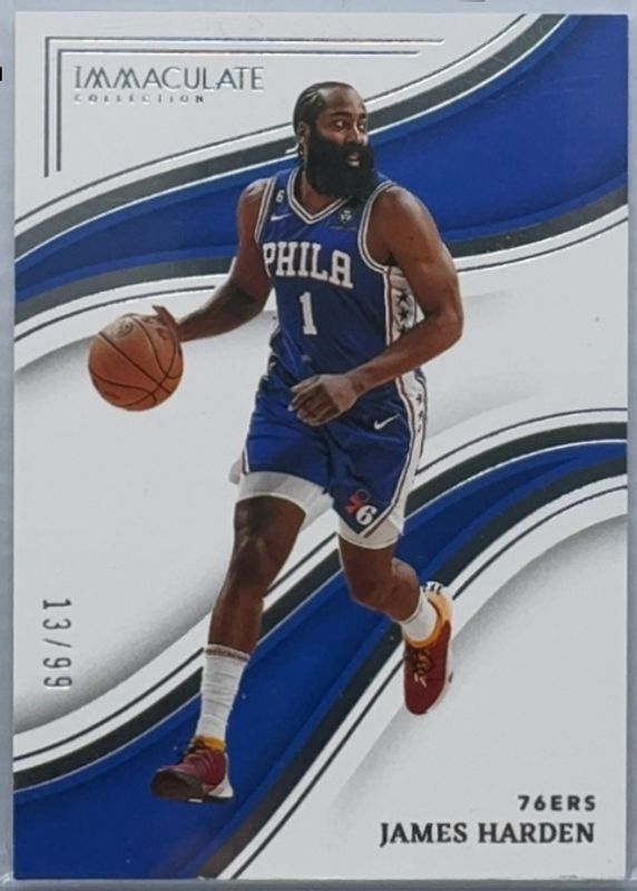 James Harden 2022 Immaculate #64 Base /99 RAW