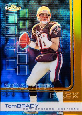 2002 Topps Finest #50 Gold Refractor /25