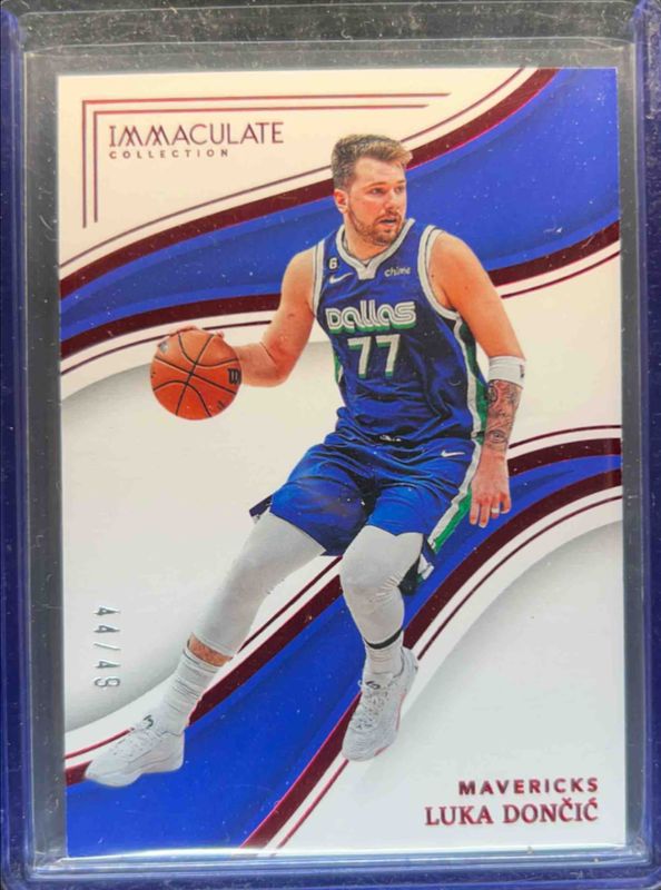 Luka Doncic 2022 Immaculate #56 Red /49 Price Guide - Sports Card