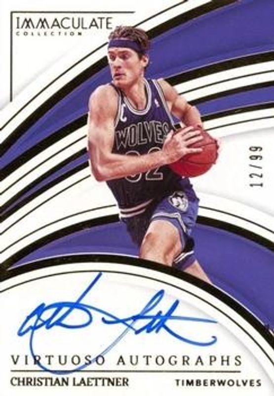 2022 Immaculate #VA-CHL Virtuoso Autographs /75