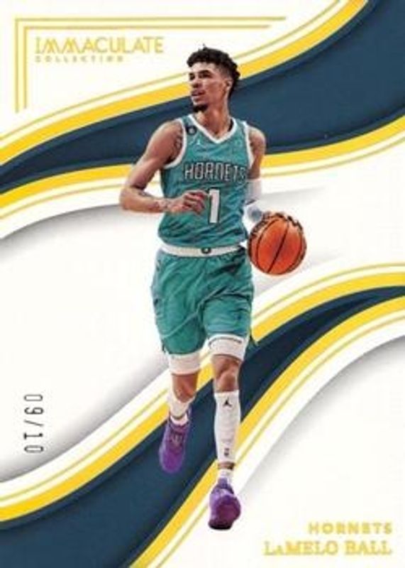 LaMelo Ball 2022 Immaculate #1 Gold /10 RAW