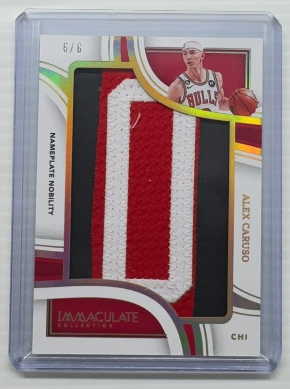 2022 Immaculate #JP-ACC Jumbo Patches Nameplate Nobility /6