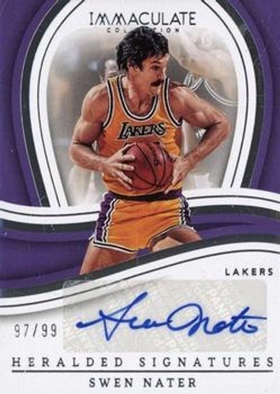 2022 Immaculate #IHS-SWN Heralded Signatures /99