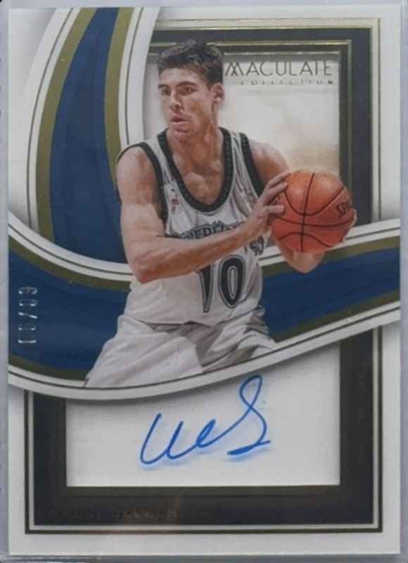 2022 Immaculate #SBS-WAL Shadowbox Signatures /25