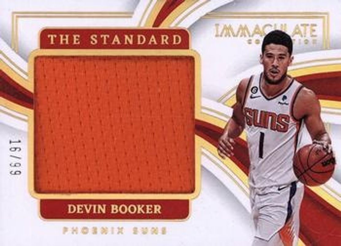 Devin Booker 2022 Immaculate #ICS-DBP The Standard /99 RAW