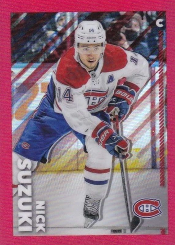 2022 Topps Chrome NHL Sticker Collection #265 Red Refractor /5