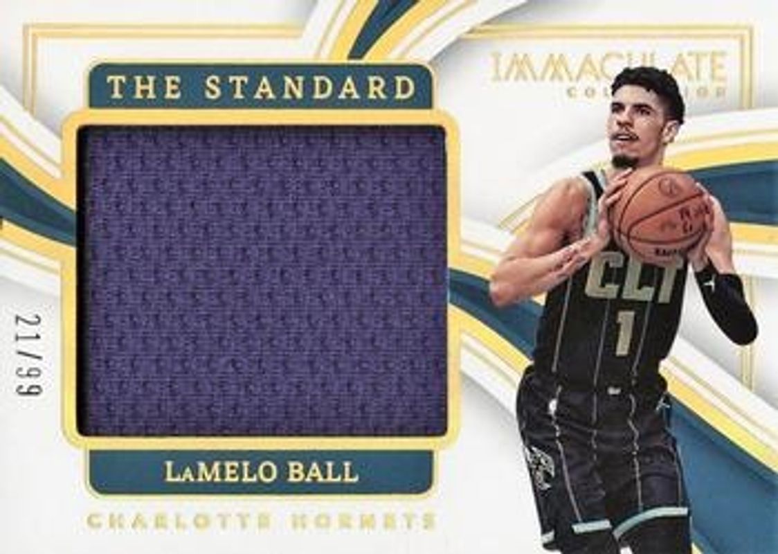 LaMelo Ball 2022 Immaculate #ICS-LMB The Standard /99 RAW