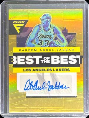 2022 Flux #BBS-KAJ Best of the Best Signatures - Red /49