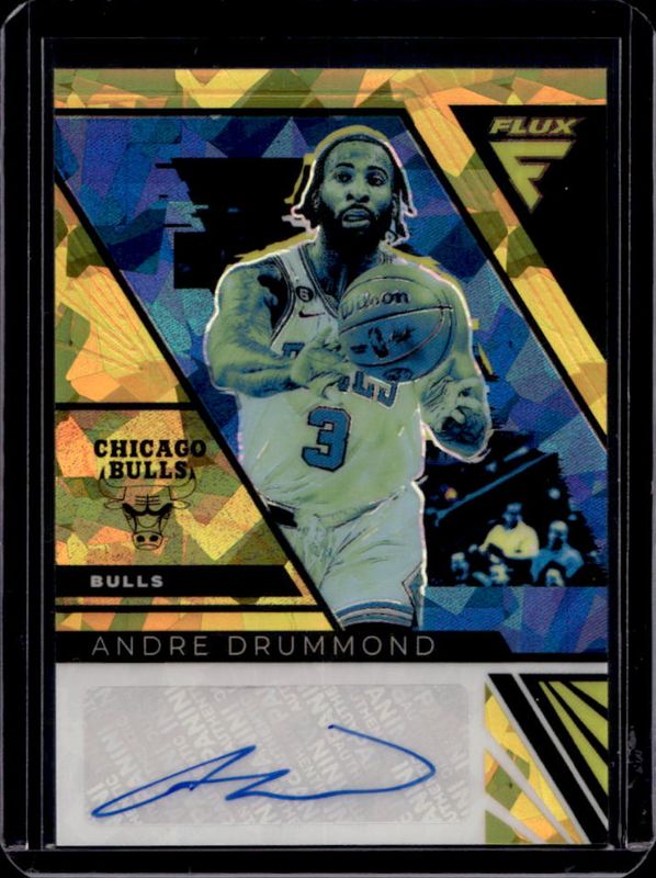 2022 Flux #FS-ADR Flux Signatures - Gold Cracked Ice /10