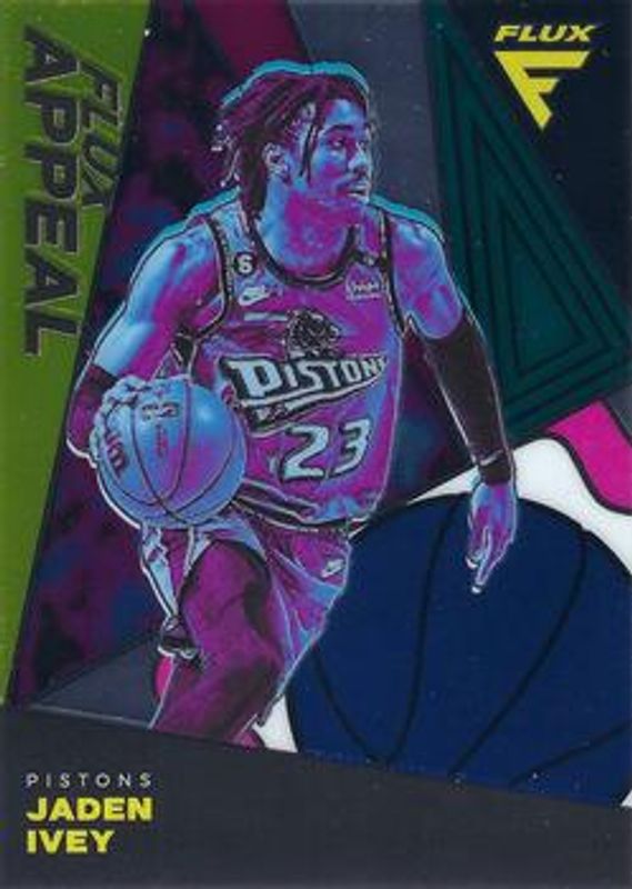 Jaden Ivey 2022 Flux #14 Flux Appeal Rookie RAW