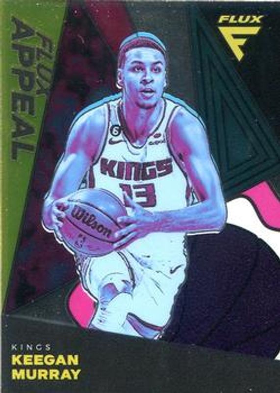 Keegan Murray 2022 Flux #1 Flux Appeal Rookie RAW