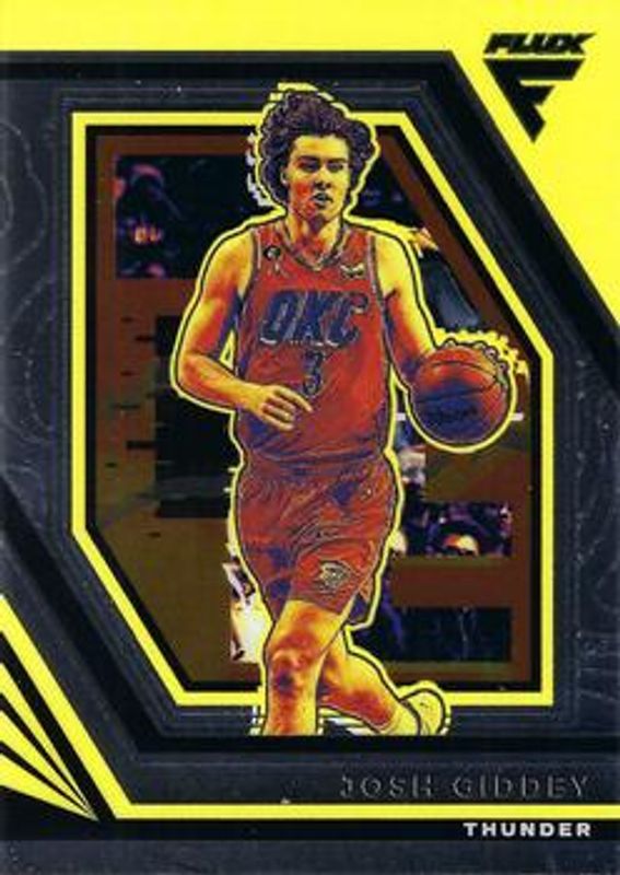 Josh Giddey 2022 Flux #104 Base RAW
