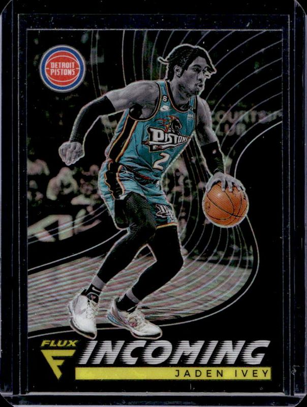 Jaden Ivey 2022 Flux #10 Incoming - Silver Rookie RAW