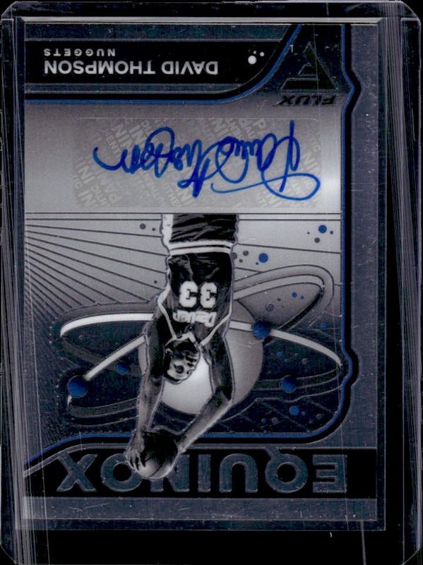 2022 Flux #EA-DVT Equinox Autographs