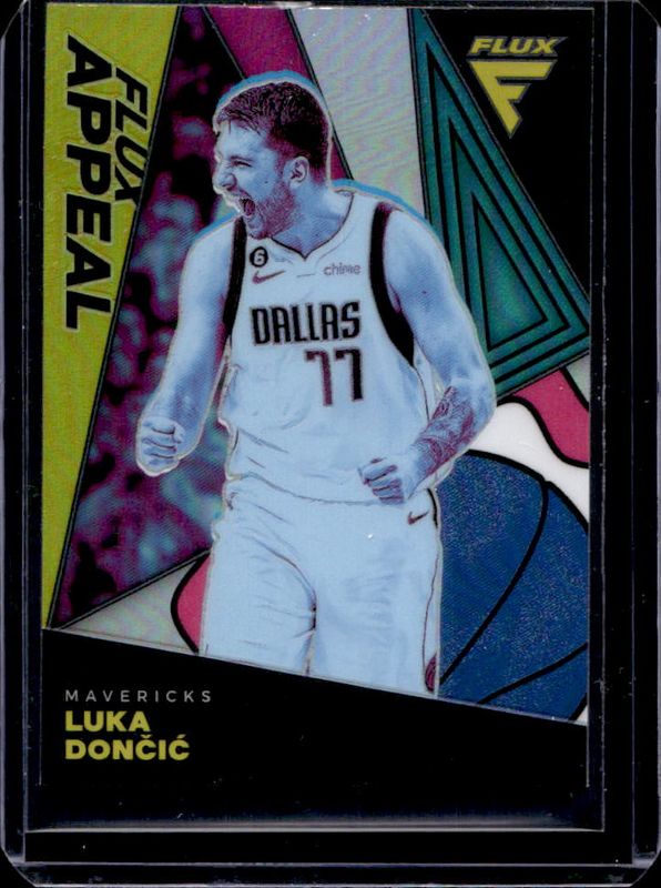 Luka Doncic 2022 Flux #16 Flux Appeal - Silver RAW