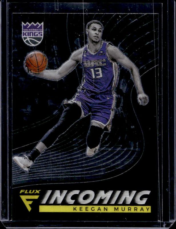 Keegan Murray 2022 Flux #2 Incoming Rookie RAW