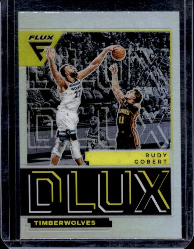 Rudy Gobert 2022 Flux #10 D Lux - Silver RAW