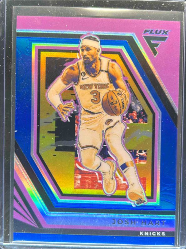 Josh Hart 2022 Flux #100 Blue /99 RAW