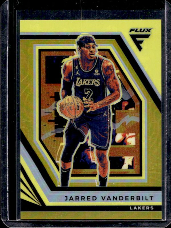 Jarred Vanderbilt 2022 Flux #9 Gold /10 RAW
