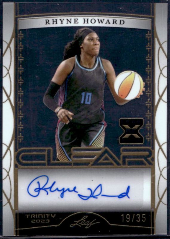 2022 Leaf Trinity #CA-RH1 Clear Auto - Gold /35