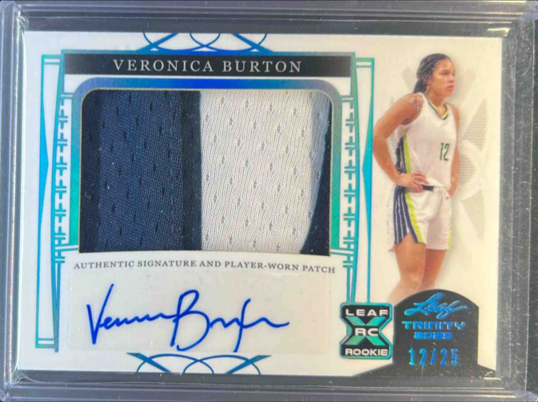 2022 Leaf Trinity #PA-VB1 Patch Autographs - Holo Platinum /25