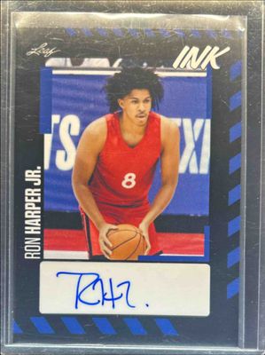 2023 Leaf Ink #BA-RHJ Autographs Blue