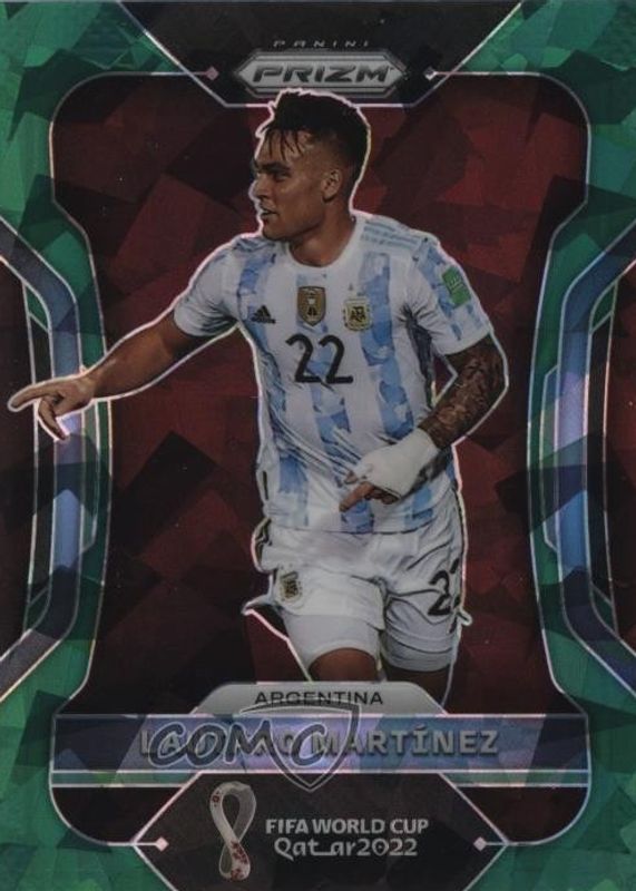 2022 Prizm World Cup #5 Green Ice