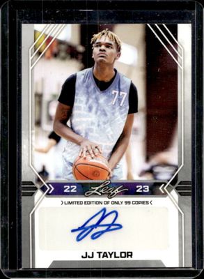 2022 Leaf Draft #BA-JJT Autographs - White /99